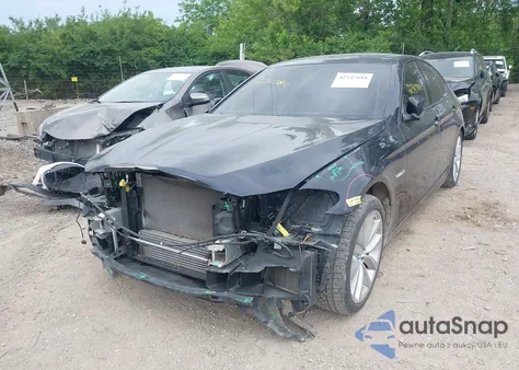 2011 BMW 535I из США, поврежденный, VIN WBAFR7C54BC807183